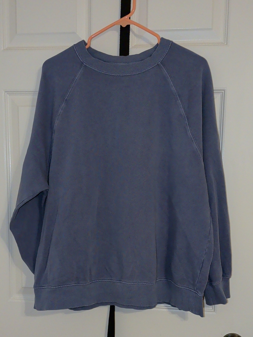 Old Navy Woman's Crewneck Oversized Sweatshirt - Dusty Blue